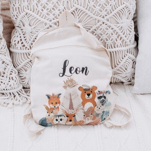 Zaino per bambini, zaino per l&#39;asilo, zaino per bambini con nome, borsa per l&#39;asilo