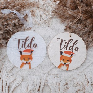 Tree ornaments personalized, Christmas decoration, Christmas ball, gift tag, Christmas tree pendant, gift, Christmas