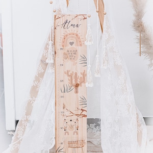 Messlatte Regenbogen Boho