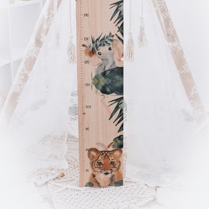 Messlatte Tiger Elefant, Kindermesslatte
