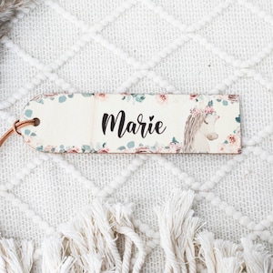 Marque-page, écolier, rentrée scolaire, rentrée scolaire, marque-page avec nom, marque-page personnalisé, cadeaux d'inscription scolaire, marque-page enfants