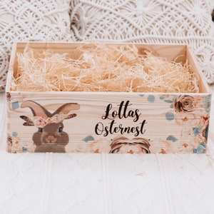 Osterkorb, Osternest, personalisierter Osterkorb, Ostertasche, Ostergeschenk, Osterhase, Geschenk zu Ostern, Osterkörbchen, Ostern