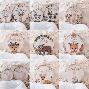 Regalo bimbo, targhetta in legno, targa in legno personalizzata, targhetta cameretta, scatola dei ricordi, misurino per bambini, battesimo, nascita, boho