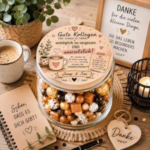 Abschiedsgeschenk Kollege personalisiert – Gute Kollegen sind unersetzlich | Geschenk Jobwechsel & Team