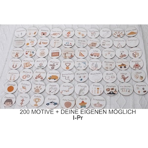 Kinderzimmer Organisation, Holzschilder 200 Motive, Trofast Regalsystem, Holzetiketten, Trofast Schilder, Schilder Ordnungssystem, I-Pr