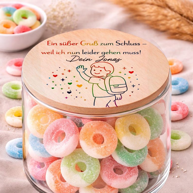 Personalisierte Geschenkidee für Erzieherin zum Abschied aus dem Kindergarten