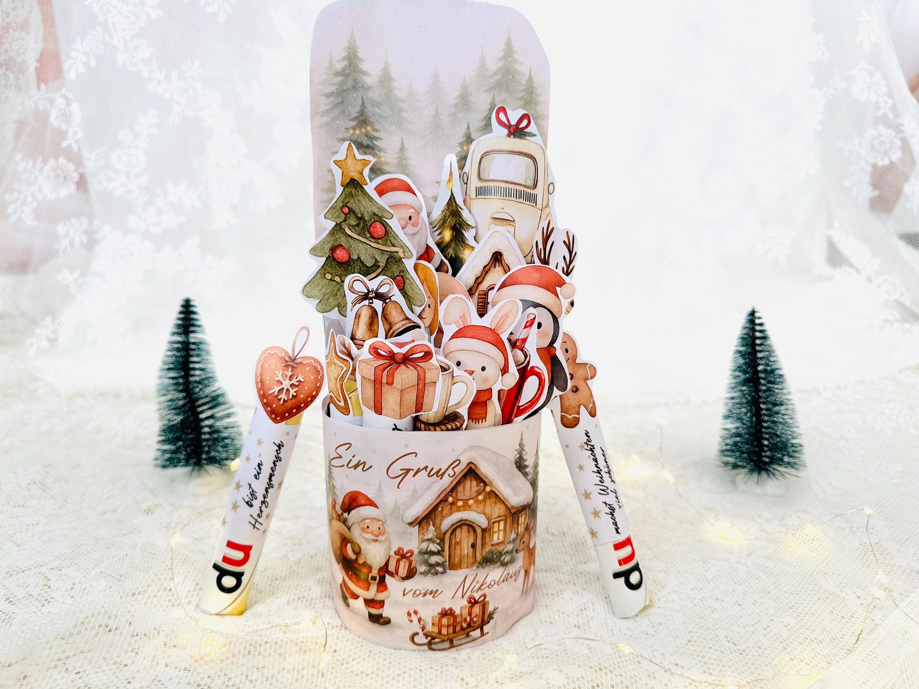 デュプロ クリスマスラッピングセット | DIY 印刷可能なデュプロ