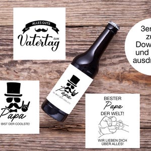Father&#39;s Day gift beer bottle label for dad Father&#39;s Day beer personalized Father&#39;s Day gift last minute birthday beer label