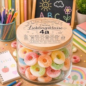 Lehrerin Geschenk personalisiert mit Lieblingsklasse