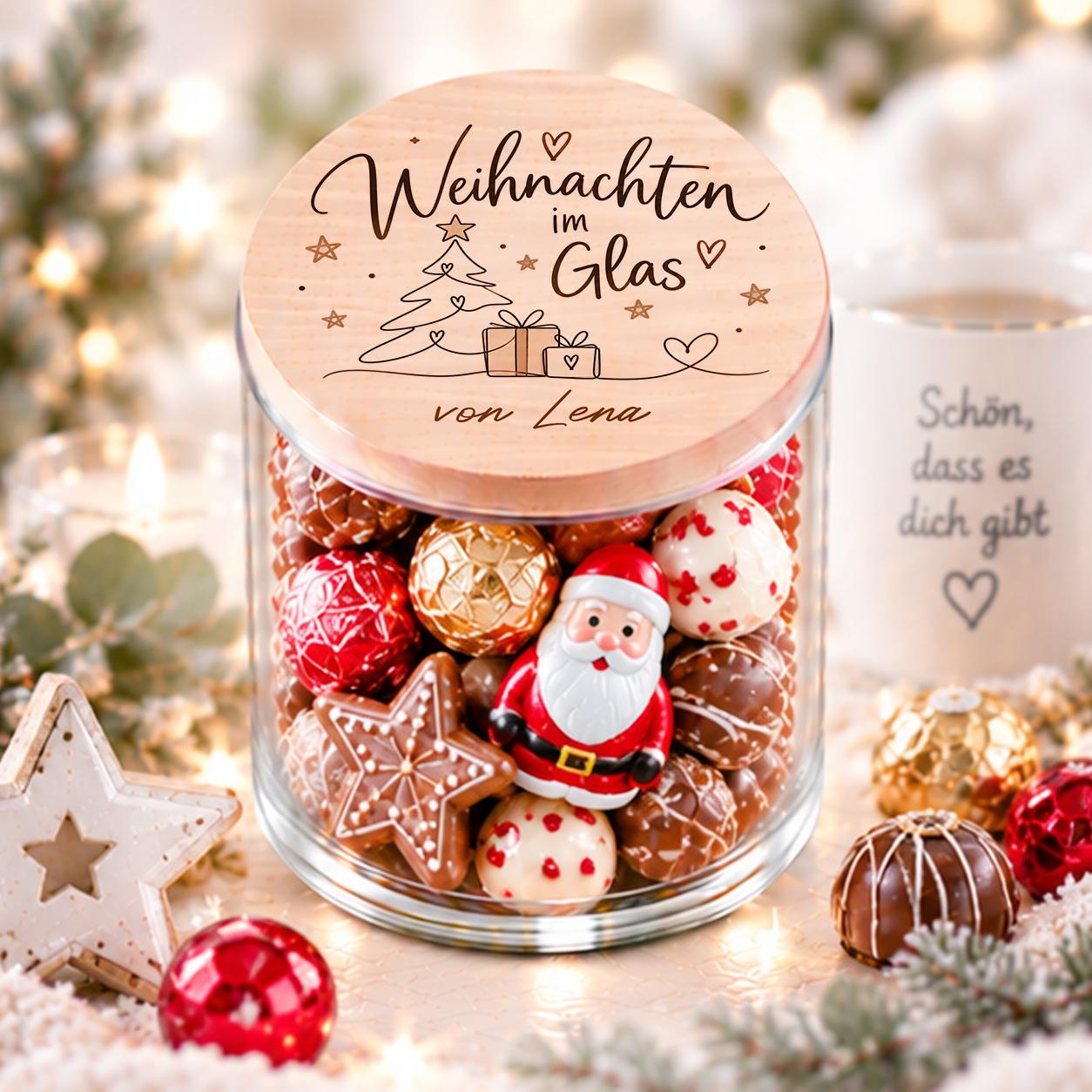 Weihnachten im glas