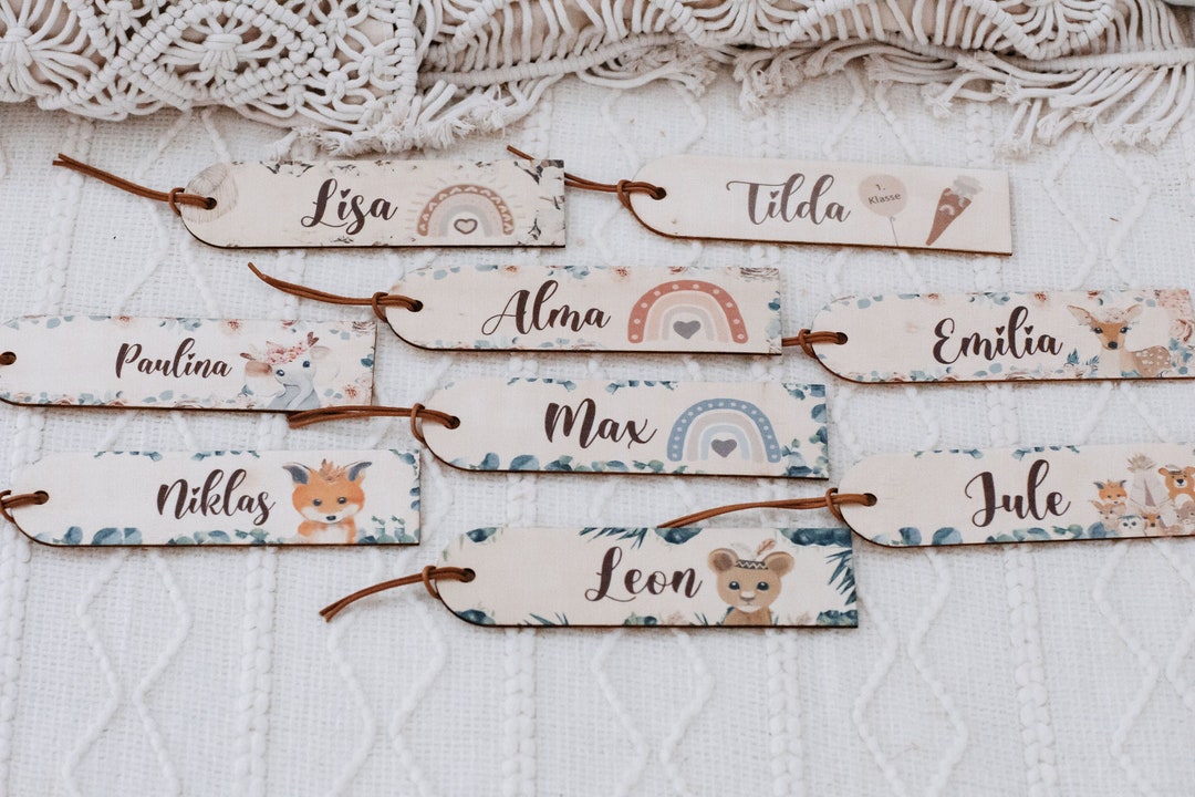 Lesezeichen Einschulung Mit Schutzengel - Metall Lesezeichen Set Mit Karte Für Schulanfänger