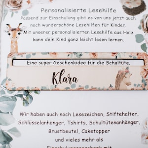 Lesehilfe, Lesehilfe Schulkind, personalisierte Lesehilfe, Schulkind, Geschenk Einschulung, Geschenke Schultüte, Lesehilfe Kinder,Schultüte Pferd