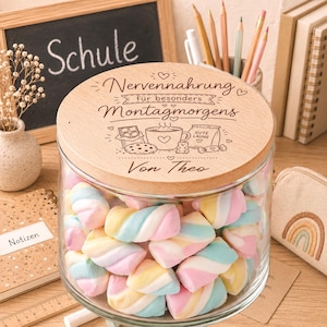 Nervennahrung Geschenk für Lehrer personalisiert