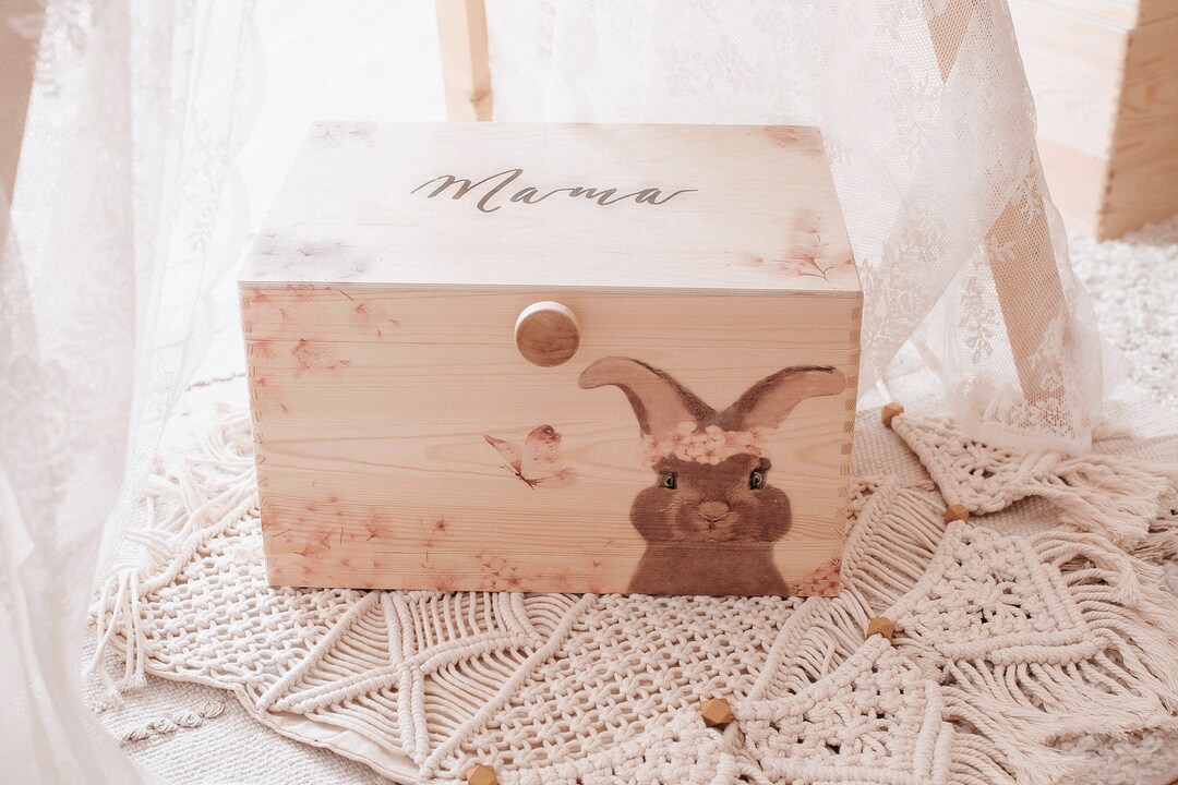 Memory Box, Memory Box, Memory Box Personalized, Memory Box Rabbit ...