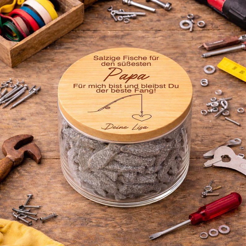 Geschenk für Papa von Kindern personalisiert