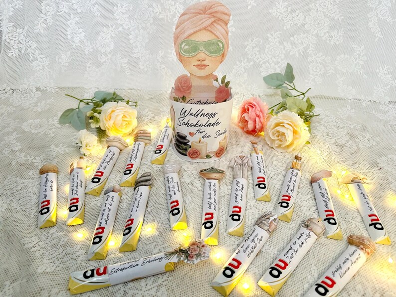 Duplo Banderolen als Wellnessbox Geschenk für Frauen
