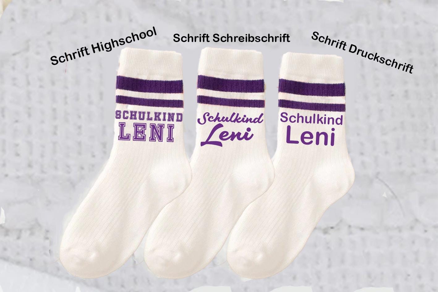 KILLIAN'S Store Schulkind Socken - Einschulungsgeschenk Für Jungen Und Mädchen