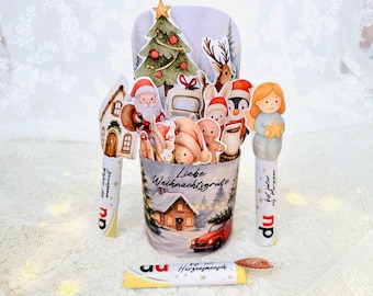 Duplo Christmas Wrapper Set | DIY Printable Duplo Packaging | Christmas Greetings & Sayings | Gift Idea Download
