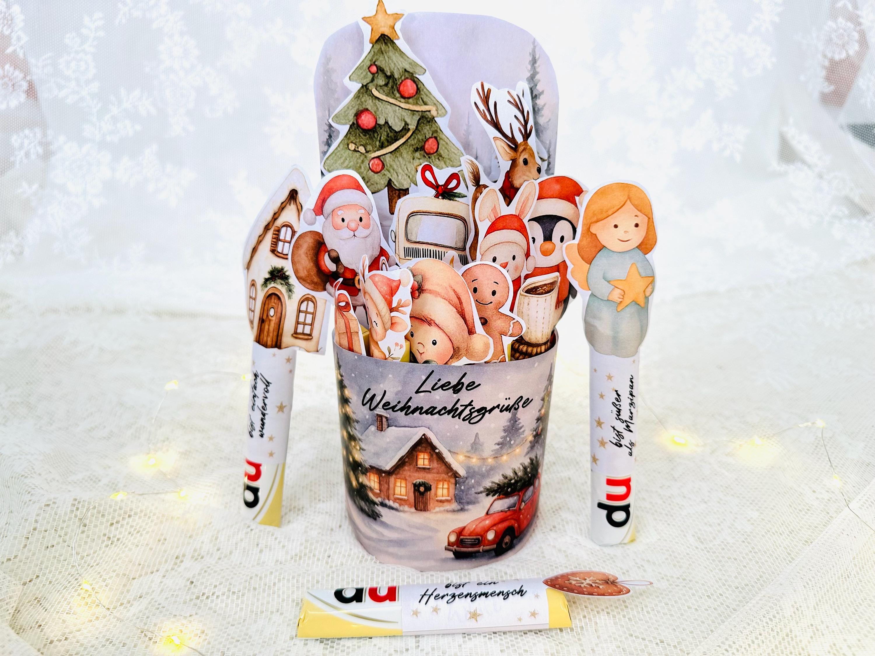デュプロ クリスマスラッピングセット | DIY 印刷可能なデュプロ