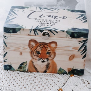 Tiger memory box