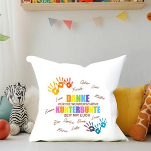Kindergarten farewell gift educator daycare gift farewell gift educator pillow personalized daycare farewell