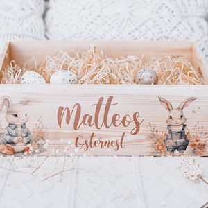 Osterkörbchen, Osternest, Osterkorb, Osterkörbchen personalisiert, Ostern, Ostergeschenk