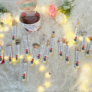 Achtsamkeit Geschenk mit Schokolade und Wellness Botschaften