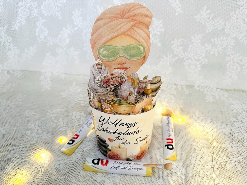 Wellness Illustration passend für Duplo Banderolen Geschenk