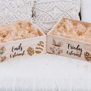 Kosz wielkanocny, gniazdo wielkanocne, dekoracje wielkanocne