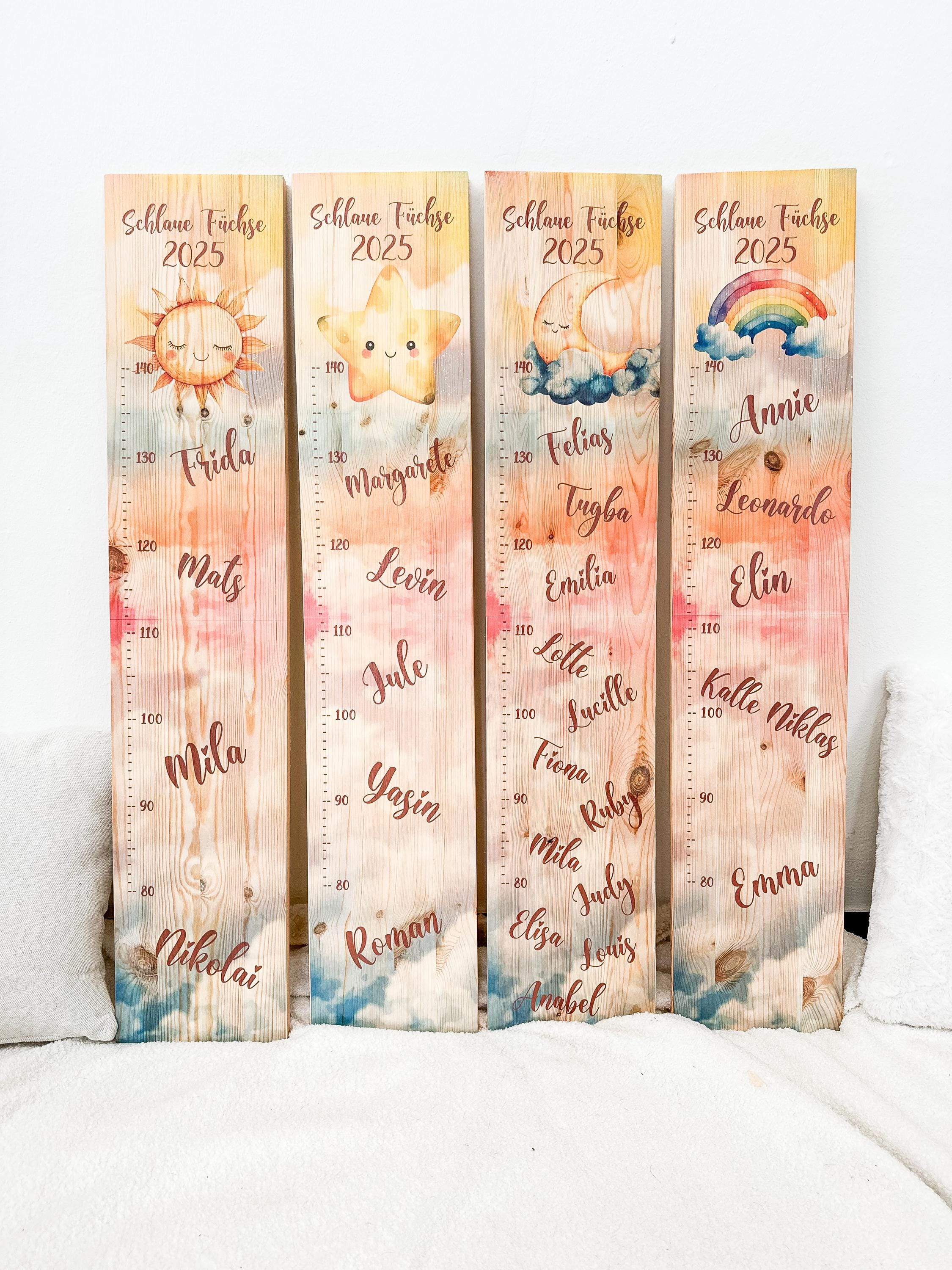 Gift farewell daycare farewell gift kindergarten teacher farewell gift measuring stick kindergarten farewell children's measuring stick with name