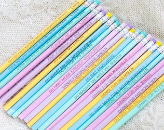 Farewell gift for a teacher, personalized teacher pencil with name, farewell gift for kindergarten, teacher gift