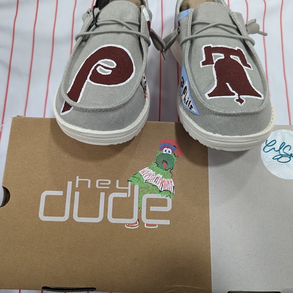 Adult Custom Team Spirit Hey Dude Shoes