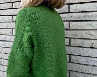 トップス NKNIT pattern pullover sweat Pinophyta Sweater Knitting Pattern: Seamless Bottom-up
