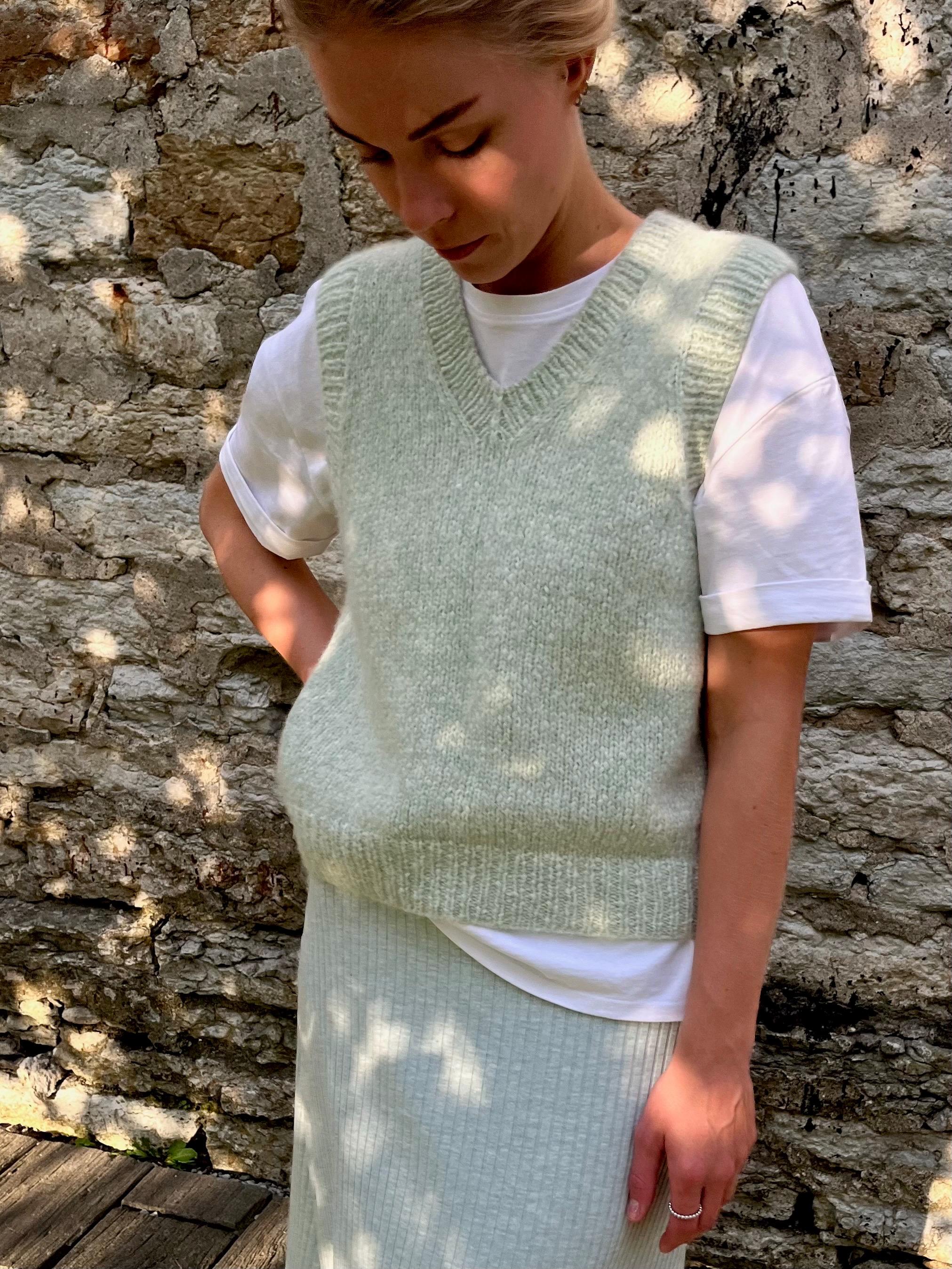 Wrap London - Organic cotton knitted gilet