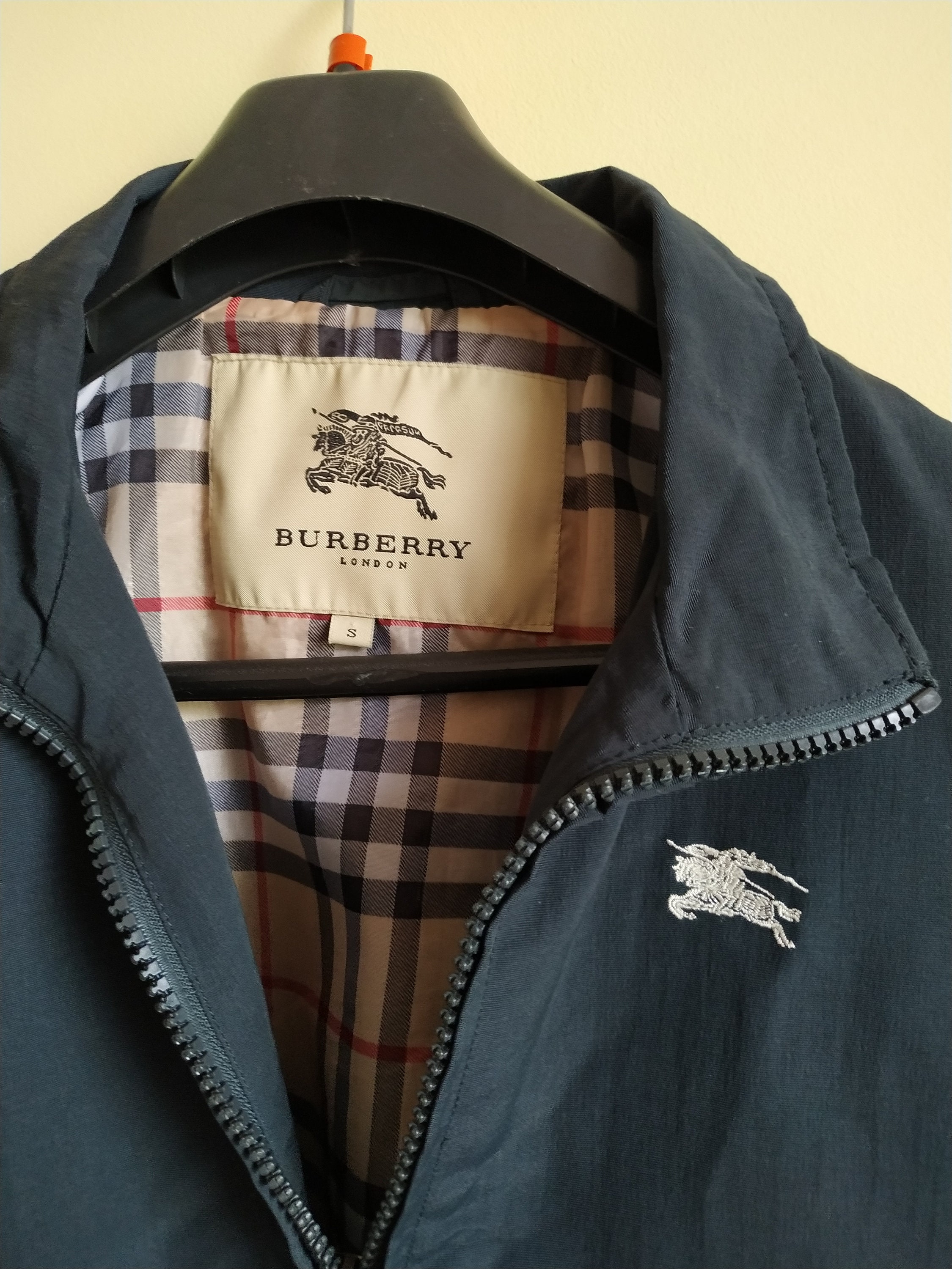 XS/S Vintage Burberry London Women Bomber Jacket Nova Check - Etsy