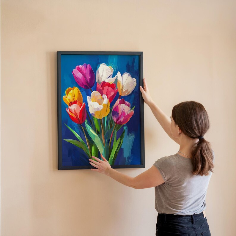 bouquet of tulips floral