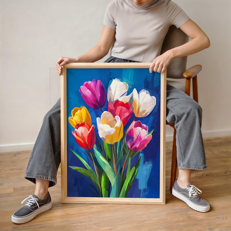 bouquet of tulips floral