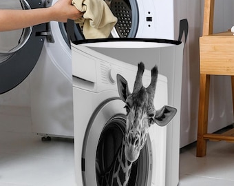 Laundry Basket Round Hamper Large Capacity Collapsible Waterproof Machine Washable Basket Foldable Laundry Baskets with Handles