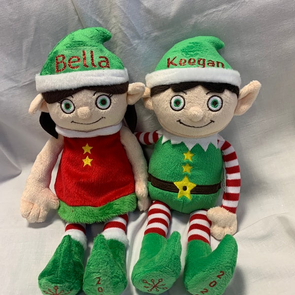 Elfo personalizado perfecto para caja de Nochebuena o regalo / elfo niño / elfo niña / elfo personalizado