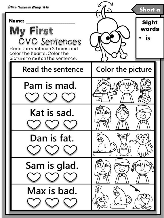 phonics-worksheets-my-first-cvc-sentences-for-kindergarten-and-etsy