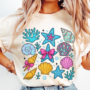 Zomer zeeschelp clipart, zee clipart, Summer Vibes png, kust png, strand png, zomershirt, trendy zomershirt, zomer clipart, zeester