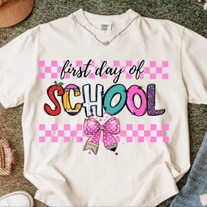 Coquette Back to School Bundle PNG,Teacher PNG Bundle,Teacher Gift Bundle,Teacher Bundle, Back To School Shirt Kids, 1st Day of School png