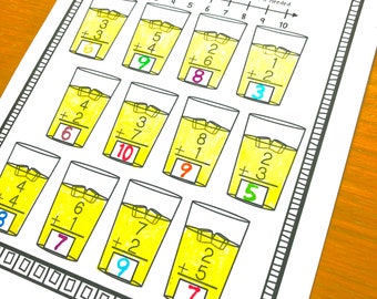 Riepilogo estivo: pacchetto di matematica e alfabetizzazione, fogli di lavoro per la scuola materna