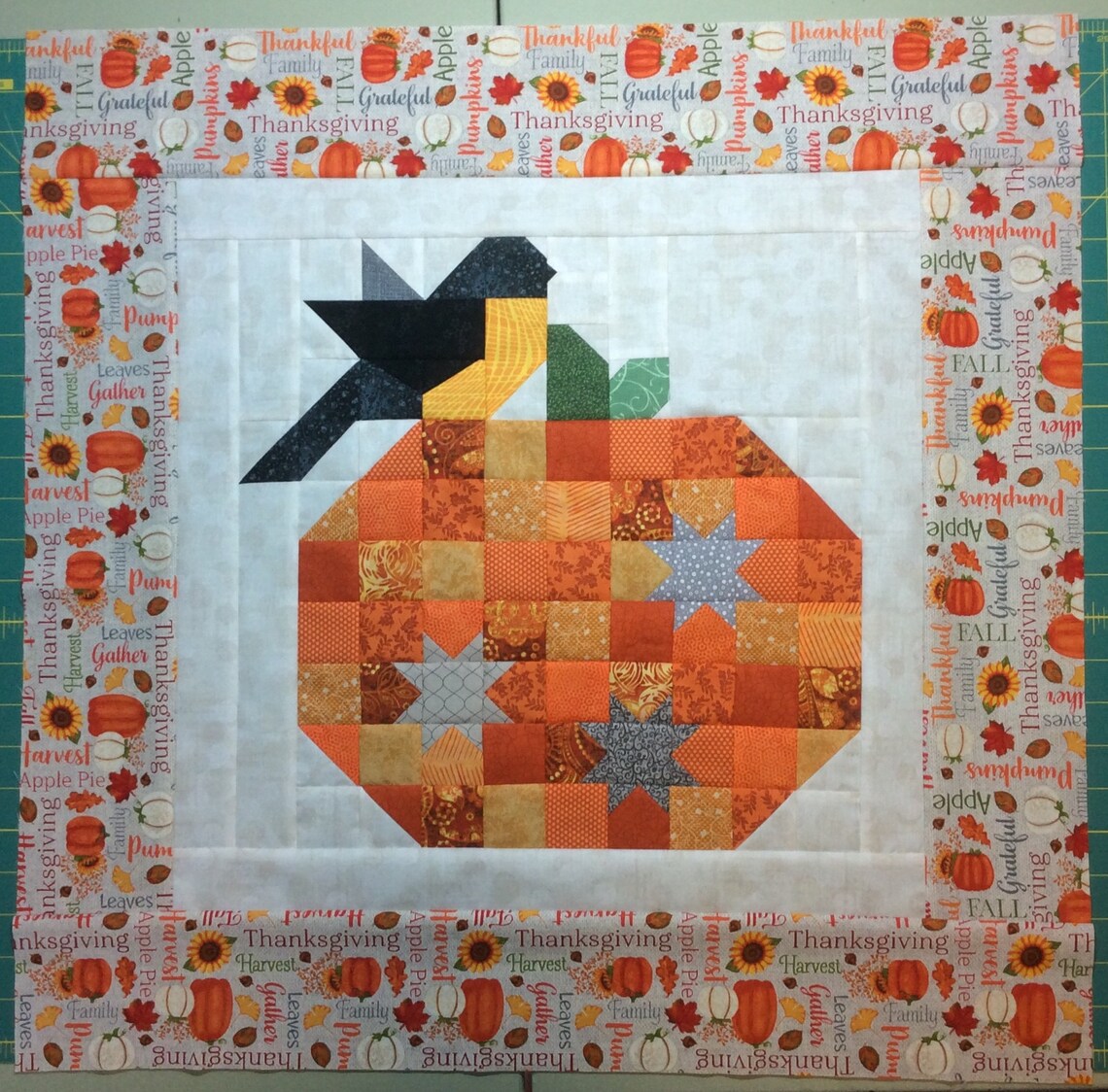 Pumpkin Season Quilt Pattern Margot Languedoc for The Etsy