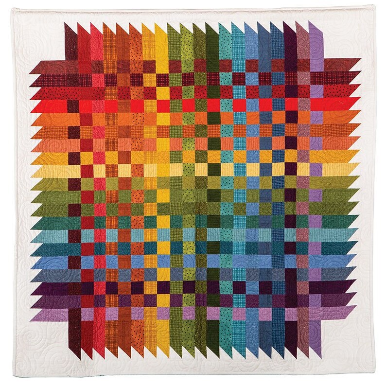 Over and Down Under Quilt Pattern / Bonnie Sullivan de All Etsy