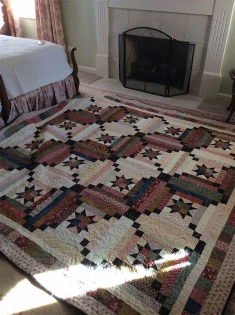 Roscoe Quilt Pattern Emily Mcglothlen From Little Red Hen Etsy