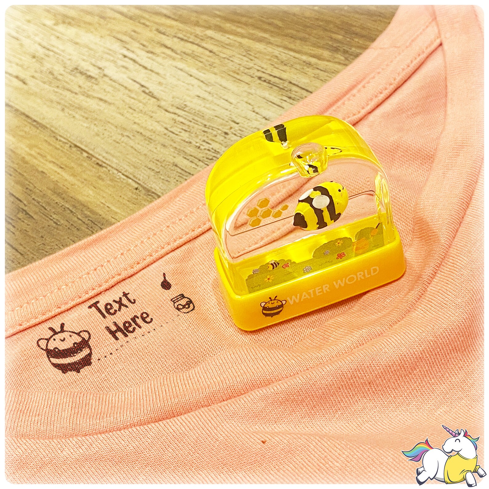 Name Stamp Cute Name Stamp Kids Name Stamp Custom Name Etsy