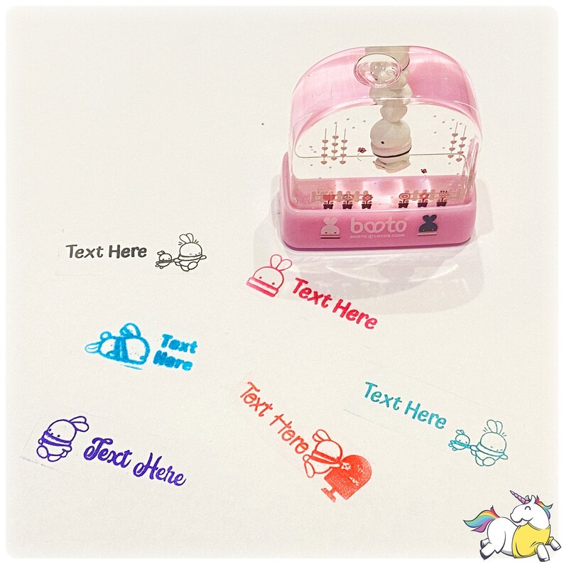 Name Stamp Cute Name Stamp Kids Name Stamp Custom Name Etsy