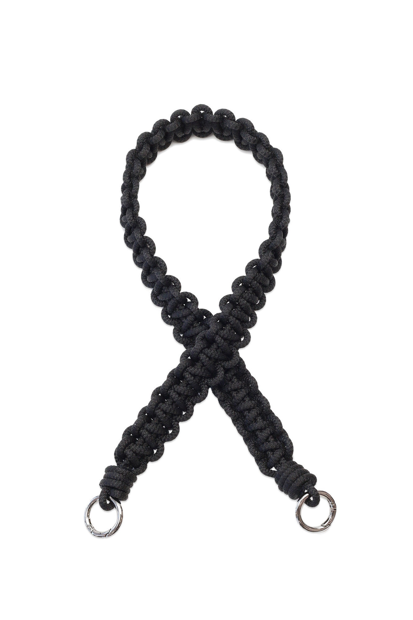 Braided bag strap black strap for handbag detachable purse Etsy