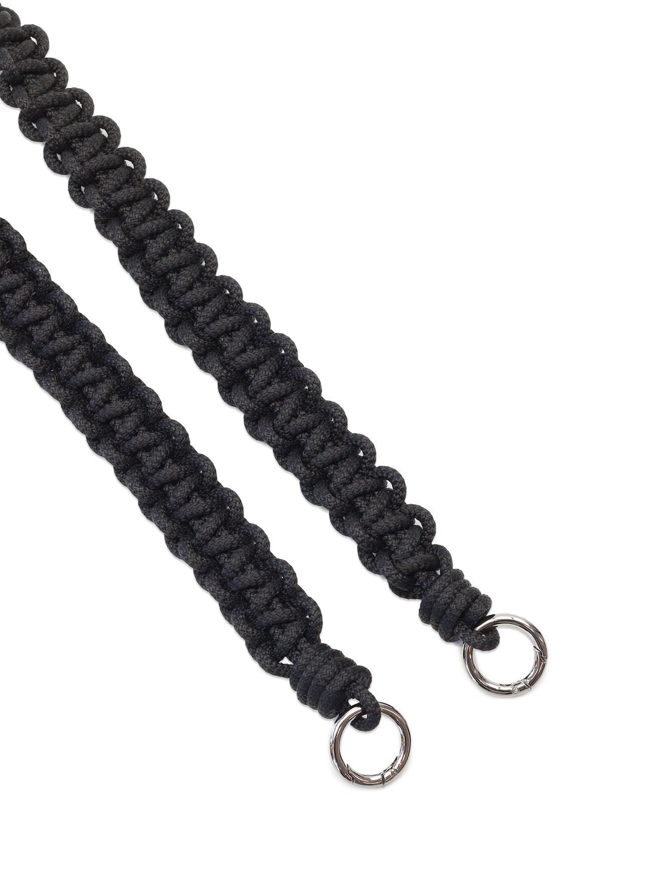 purse with braided strap
